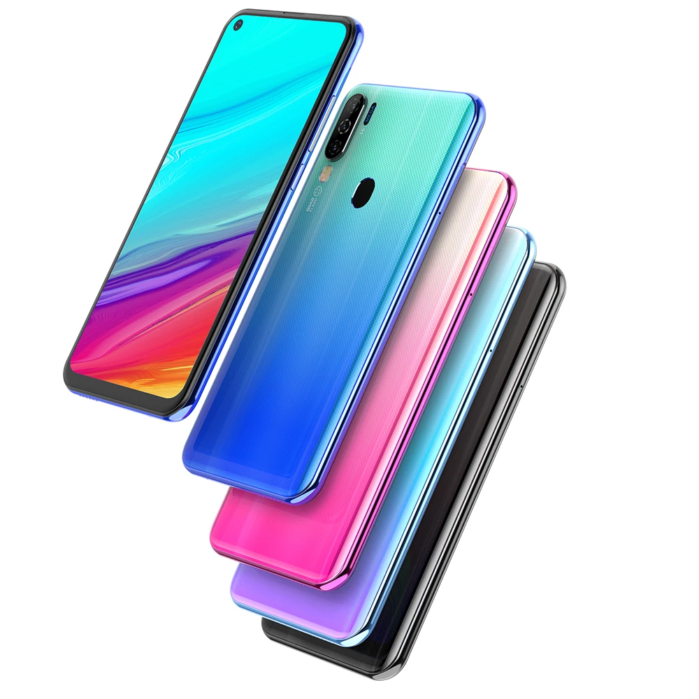 Fingerprint unlock smart phone 4G mobile phone 6+128GB Android 9.0 Full screen Dual SIM Telephone