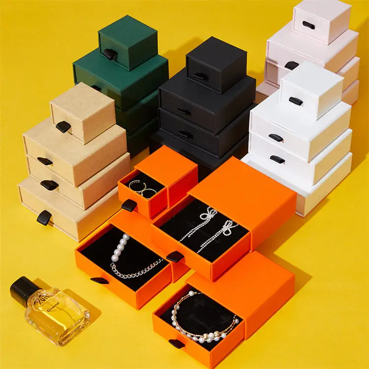 China Wholesale Custom Logo Makeup/Ring/Ear Pendants/Necklace/Bracelet Jewelry Jewellery Set Packaging Cardboard Paper Box