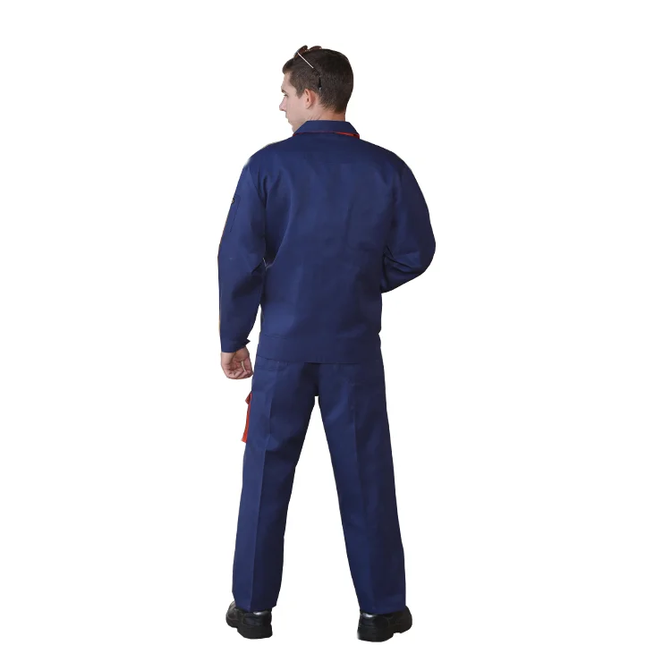 Cheap wholesale safety worker uniform overall factory work wear uniforms Engineering Working Uniform