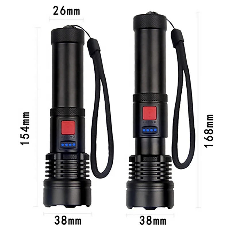 Super bright 1000 lumens Led flashlights led torch light rechargeable flashlight torch