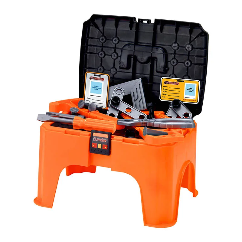 Mini Tool Bench for Kids,Tool Kit for Kids Plastic Tool Box,Learning Workbench Toy