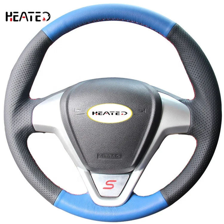 Чехол на руль для Ford Fiesta 2008-2017 EcoSport 2014-2017 оптовая цена вас