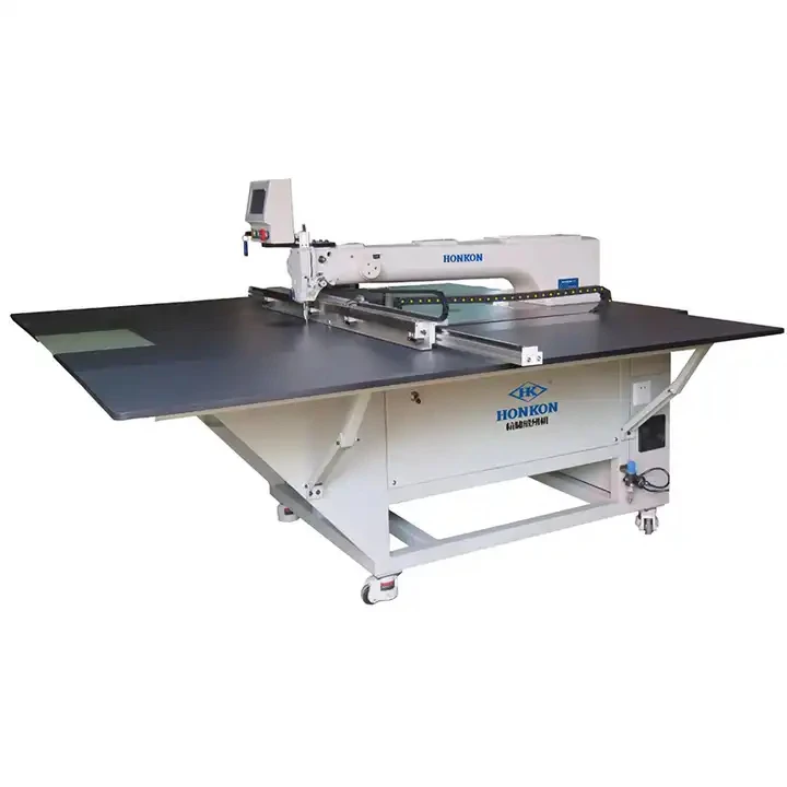 HONKON Hk-9090CNC High Speed Intelligent Templates Sewing Machine for Shirts Sportswear Jeans Dress Occupation
