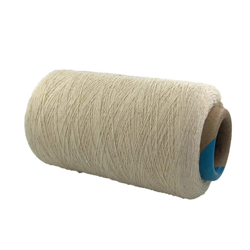 short staple fiber open end carded spun yarn 100 polyester recycled for knitting ,weaving ,pet toy making ,sew thread etc