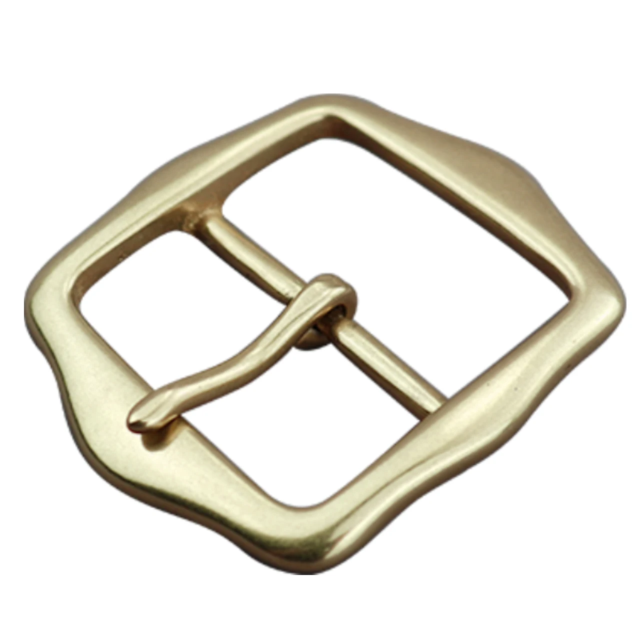 Hot selling 45MM SOLID BRASS  belt buckle center bar  buckle For Women