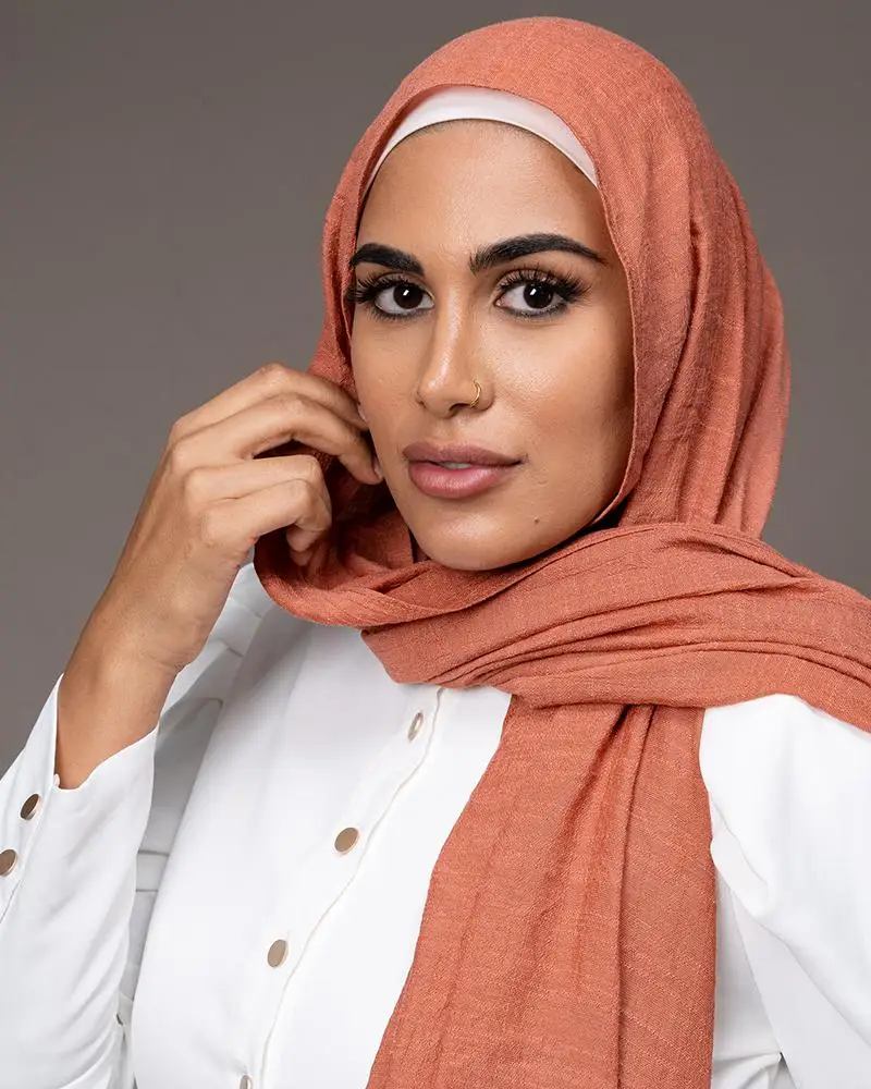 MOTIVE FORCE 2024 Custom Fashion High-quality Plain Dubai Arab UAE Woman Elegant Muslim Sport Hijab Hijab Muslim Muslim