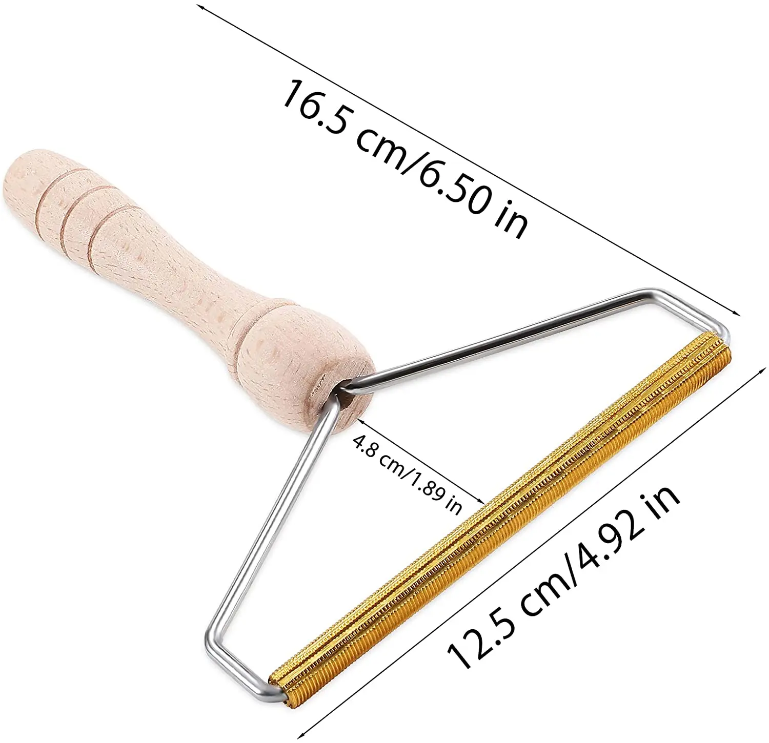 Portable Lint Remover, Clothes Fuzz Shaver - Reusable Double Sided Lint Remover Travel Brush for Removing Lint Pet Hair