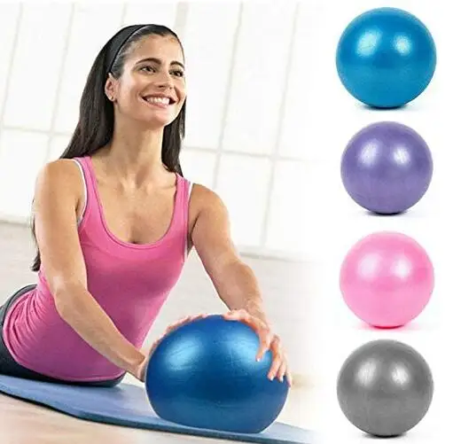 Wholesale Custom Logo Fitness Training Exercise White Small Mini Stability 9 inch Pilates Ball 20cm