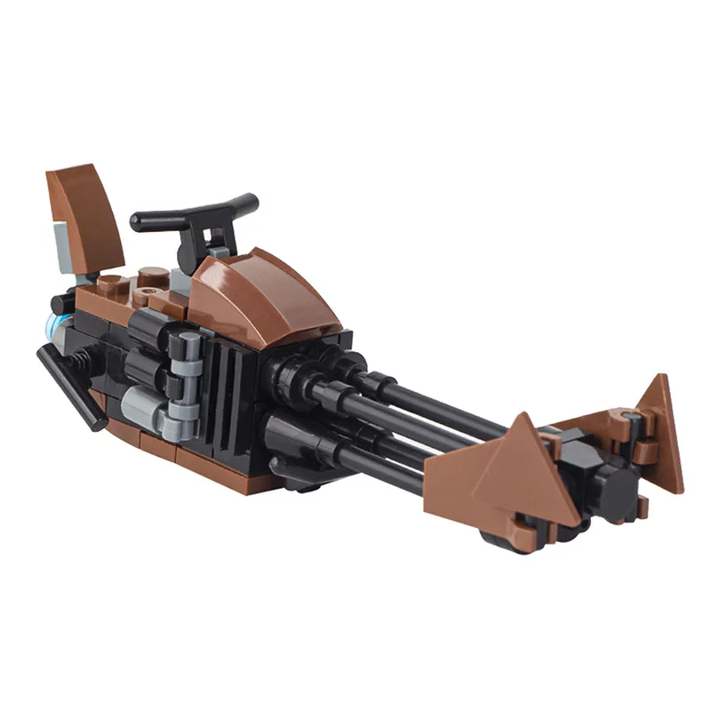 NEW Star MOC2033 Anti-gravity Motorcycle SWOOP-BIKE Mini Building Block Kids Classic Model Bricks For Toys Figures