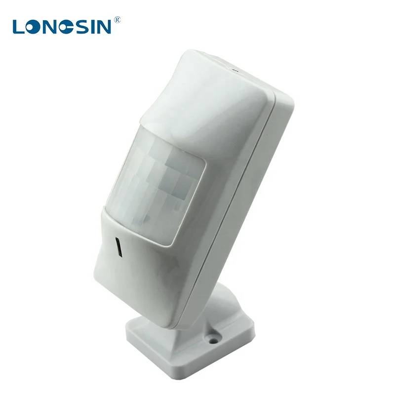 LS-818-11F wireless wall mounted passive pir detector Wholesale Best Price Wide Angle PIR Alarm Security System Infrared Sensor