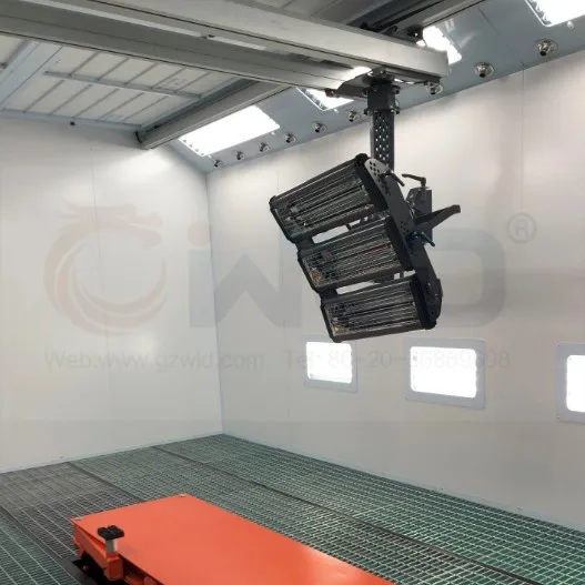 WLD-3/WLD-6 Movable Infrared Lamp For Spray Booth