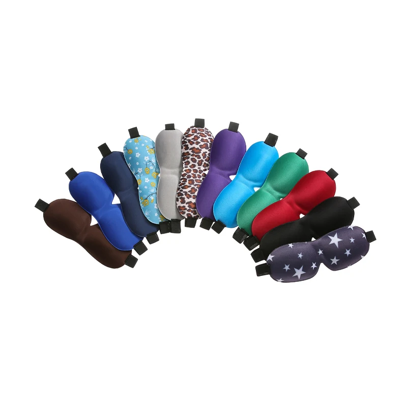 Private Label Customizable 3d eye patch Blocking Light 3D Contoured Eye Mask Factory customization Wholesale