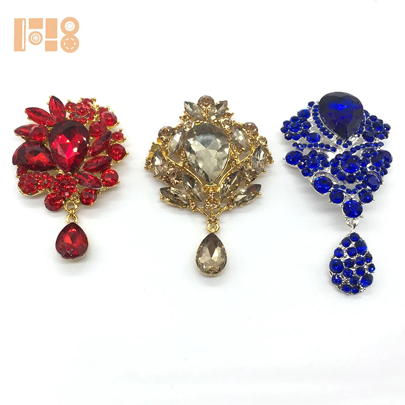 China wholesale diamond brooches jewelry latest brooch design