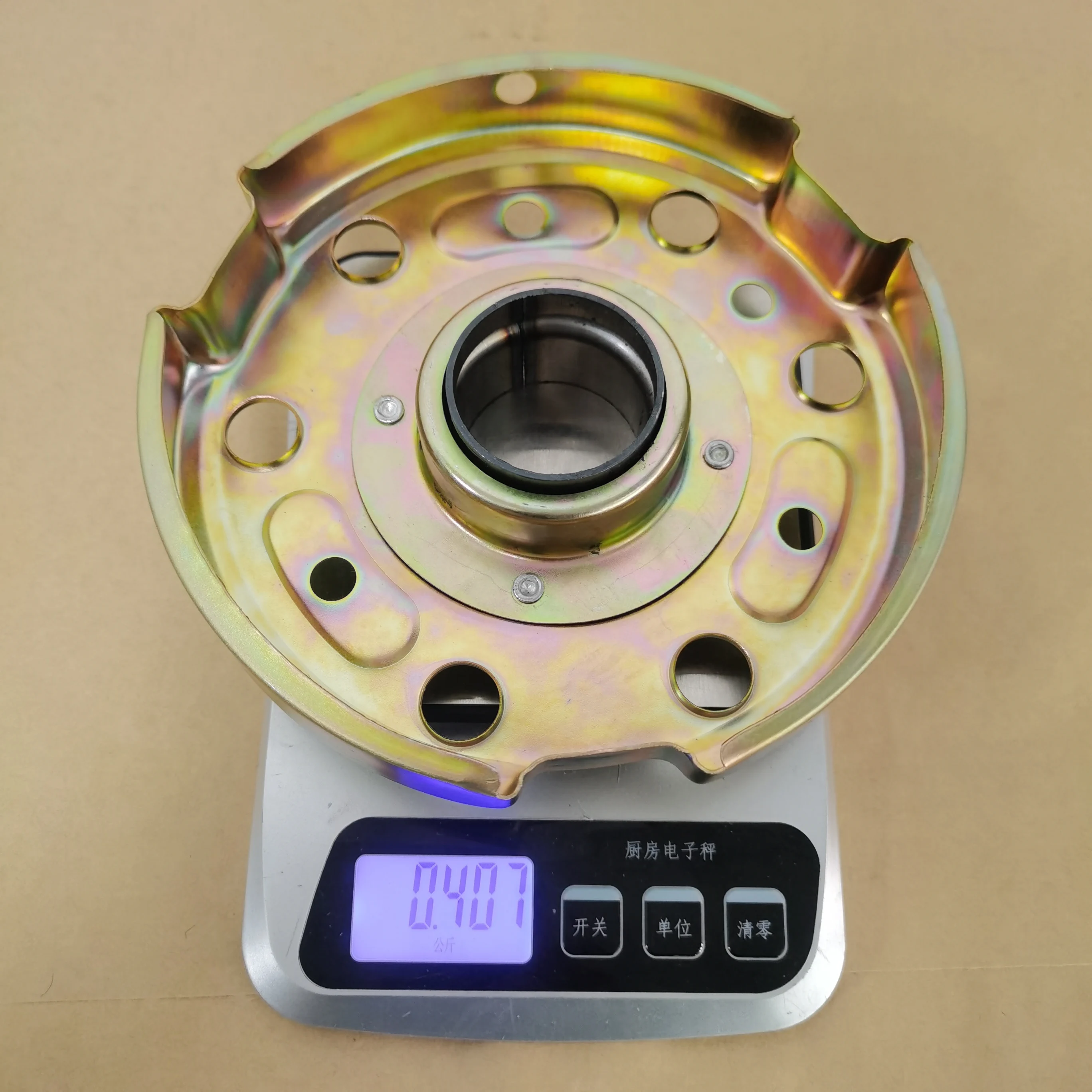 Sliding gate rolling pulley golden iron disc shutter door parts 180/42mm factory direct wholesale