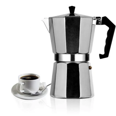 Mocha Latte Coffee Maker Italian Moka Cafeteira Percolator Pot Stovetop Coffee Maker