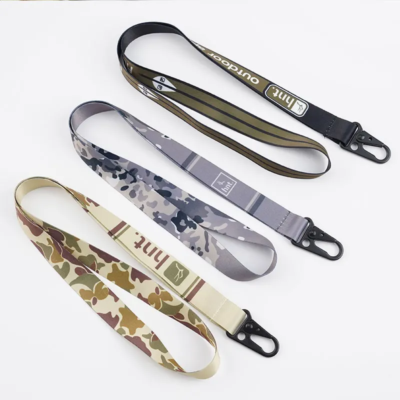 eagle hook custom keychain lanyard with logo custom wrist strap fashion lanyard bulk sublimation best selling items