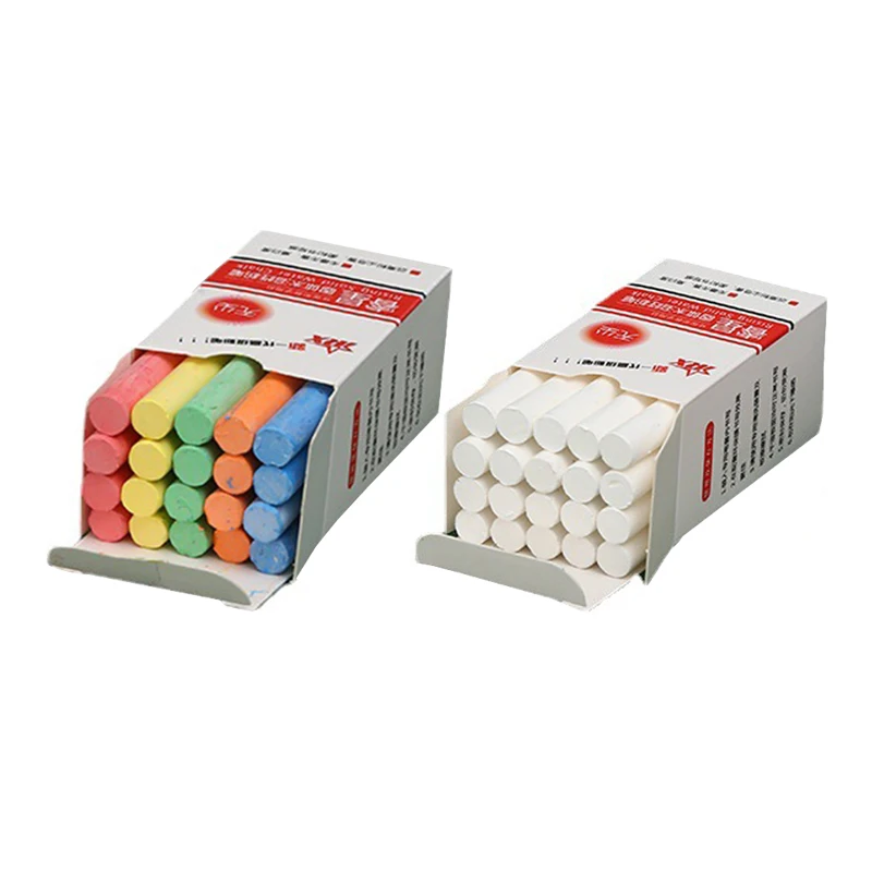 Top Sales Washable Dustless Colorful Chalk Family Kids Graffiti Erasable Pastel Chalks