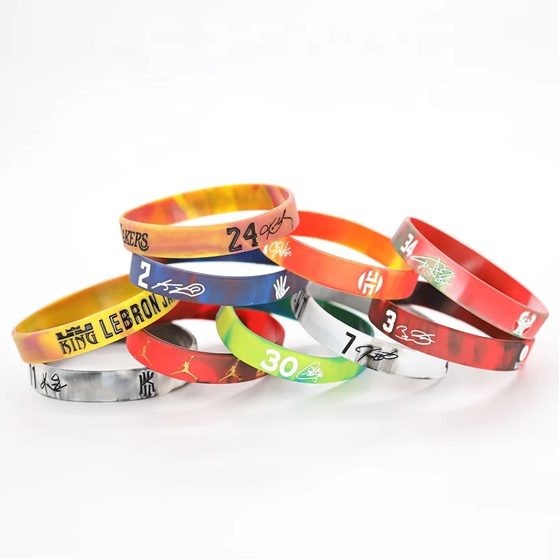 Factory Cheap Custom Glowing Led Event Silicone Wristband with Logo Engraved Rubber Bracelet Printing Your Own Logo