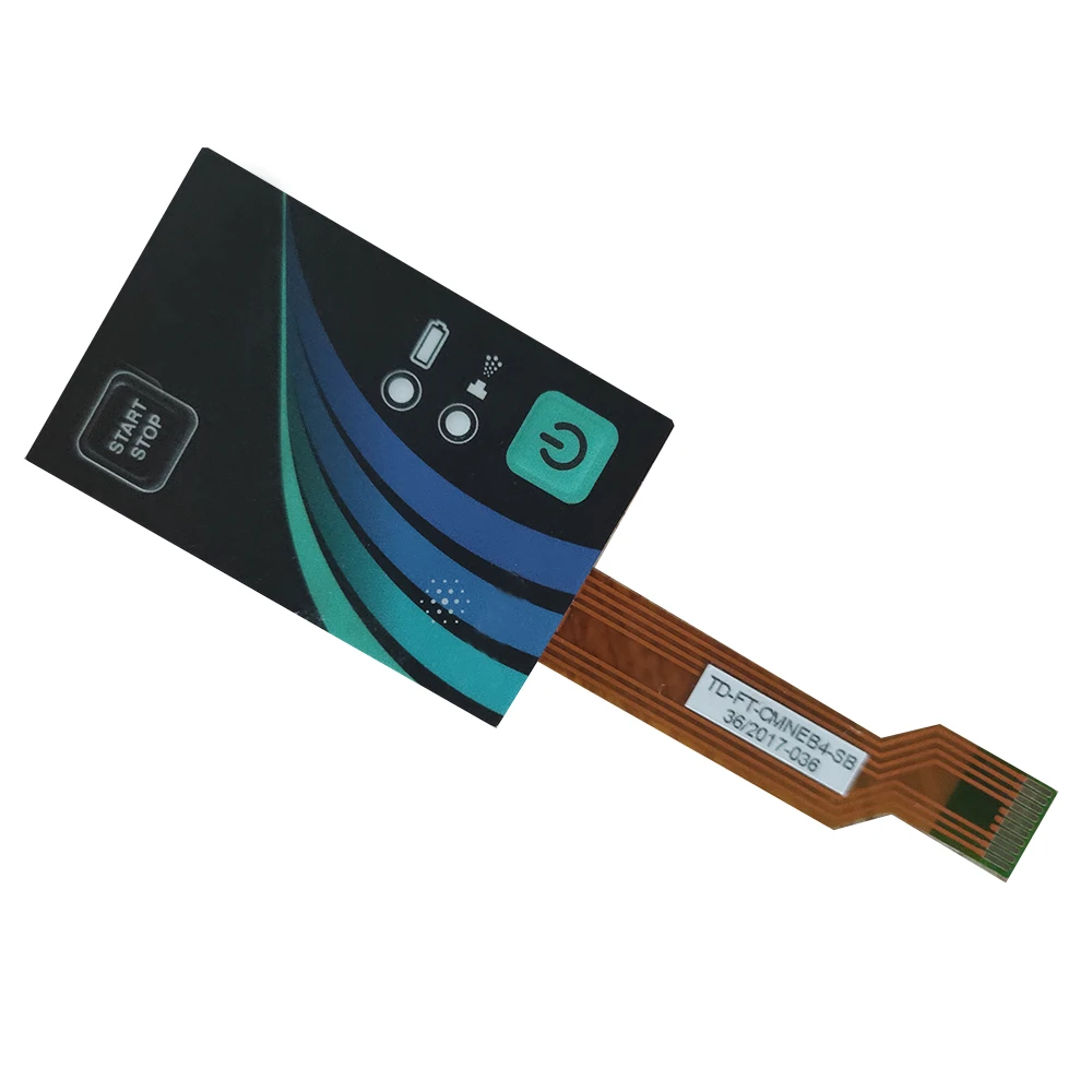 oem golden supplier switch membrane cover fuel dispenser keyboard