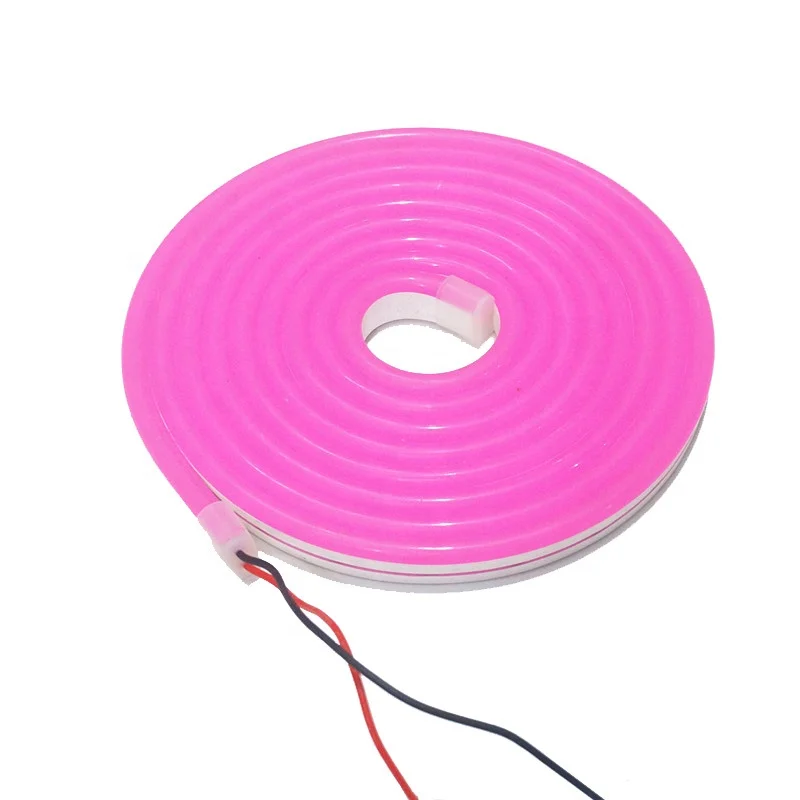 Гибкие полосы на заказ ws2811 ws2812b ws2815 rgb 12 В силиконовая Гибкая светодиодная неоновая трубка 6x12 мм Волшебная Неоновая