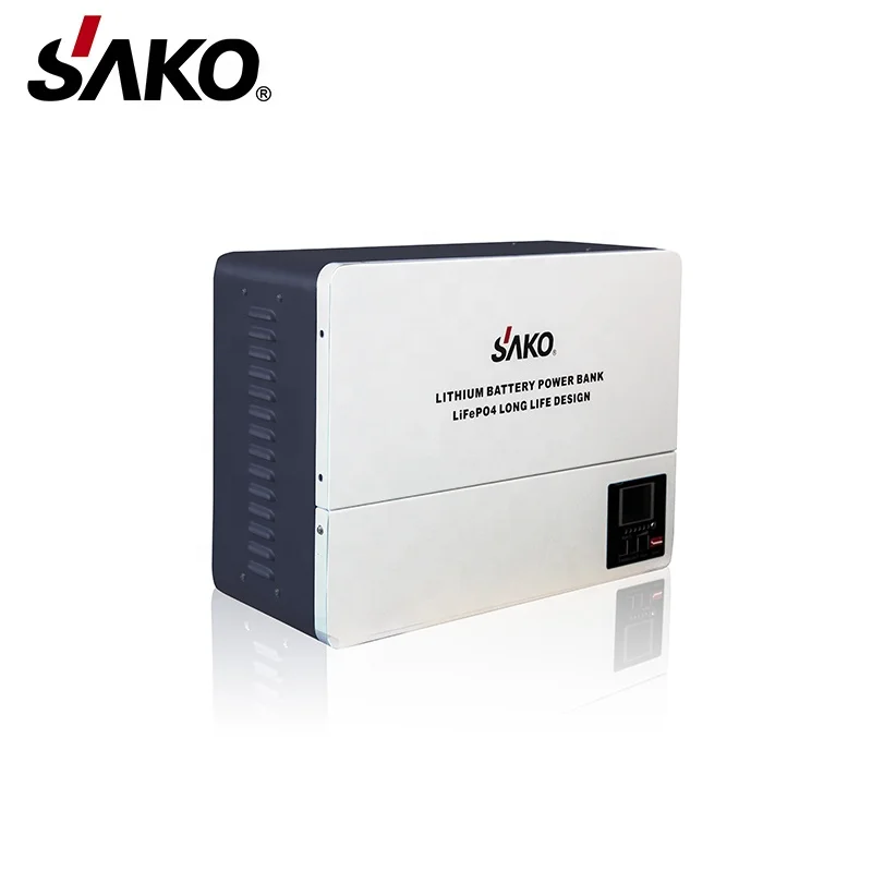 SAKO 48v lithium ion battery 200Ah 20KWH batteries for solar system with BMS and cell equalizer built inside