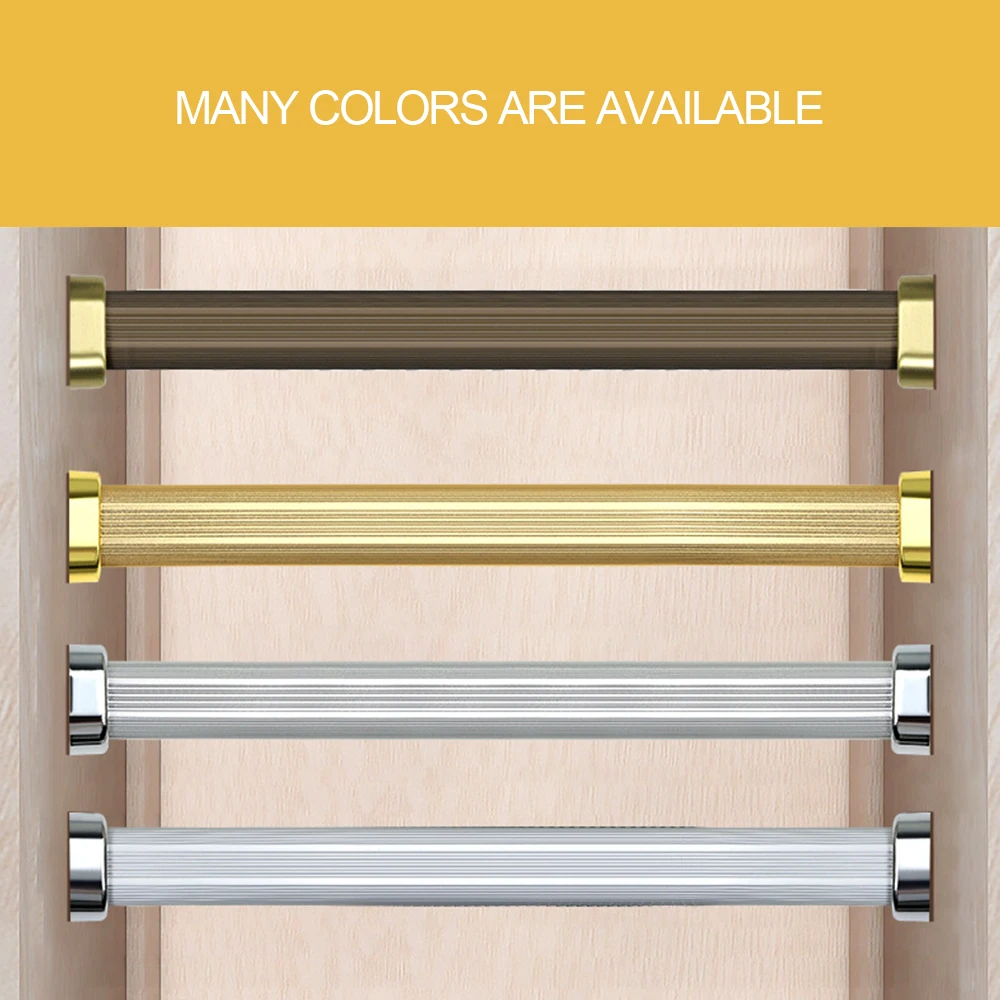 Wardrobe Tube Support Clothes Hanging Rod Holder Oval Rod End Mounting Flange Holder For Wardrobe