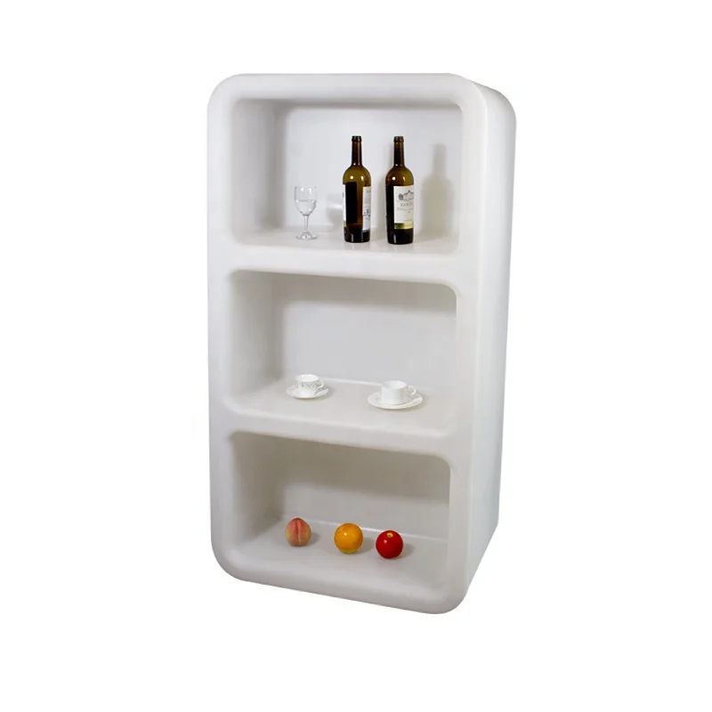 Outdoor party ice bucket plastic waterproof villa wine shelf
