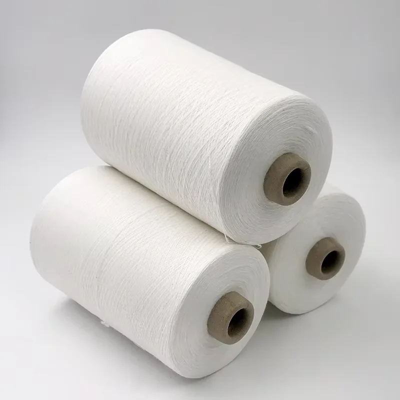 Protex-C High Strength Flame Retardant Anti-Static Acrylic & Cotton Blended Yarn Ring Spun Dyed Pattern Hand Knitting Weaving