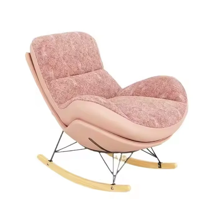 Luxury Modern Design Dual-Use Sofa Bed Single Chaise Lounge Rocking Chair for Winter Summer Living Room Bedroom Leisure Recliner