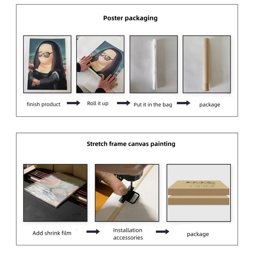 Abstract Couple Nude Images Printed On Canvas With Stretched Frame Art For Home Wall Art Decoration