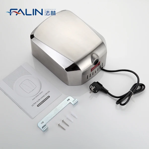 FALIN FL-3002 High Quality Commercial Hand Dryer Automatic Stainless Steel Hand Dryer For Bathroom