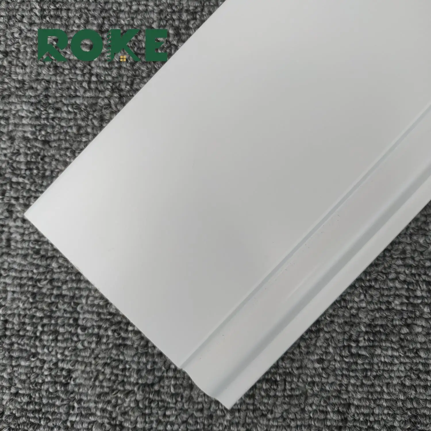 ROKE Factory Leading Manufacturers Skirting Board Protection Baseboard Flexible Tile Trim Modern Skirting Profiles Hot Sale