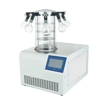 Comprehensive Stainless Steel Freezer Dryer with Vacuum Chamber Lab Lyophilizer