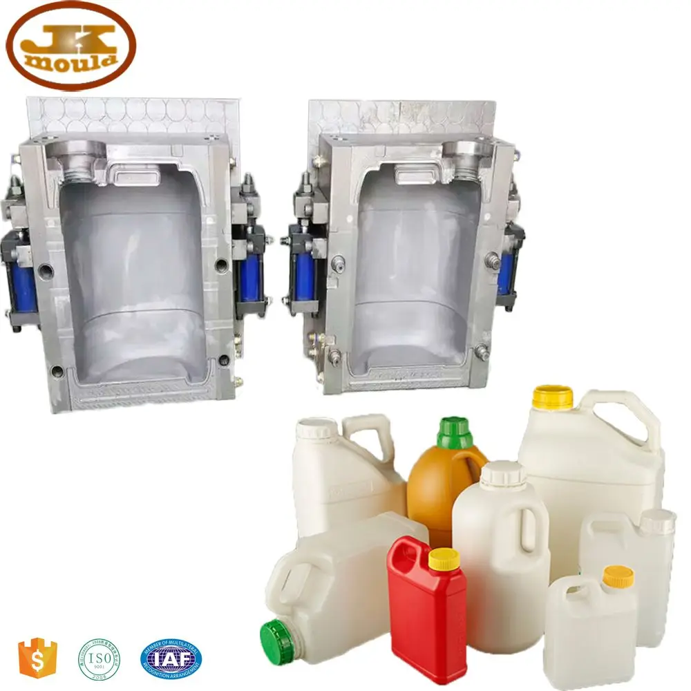 customize blowing molds for HDPE plastic oil bottle blow mould