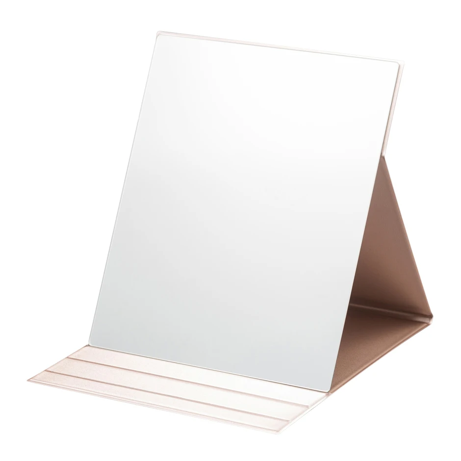 
PVC resin frame material new standing girls makeup mirror with large mirror surface 