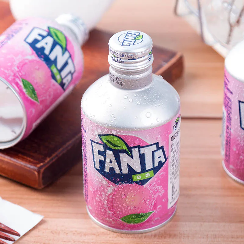 Factory Direct Supply Japanese Carbonated Soft 300ML Exotic Cola Drinks With Peach, Grape And Fruit Flavors