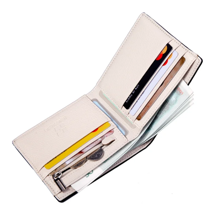 Best Selling Short Pu Leather Wallet For Men