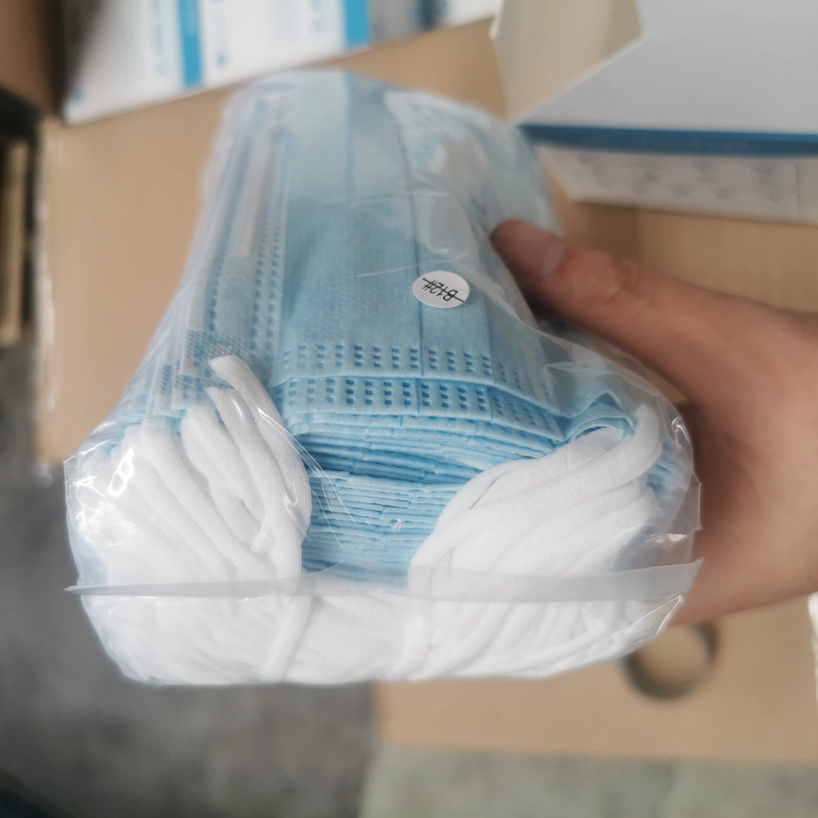 Disposable 3 layer Design Blue Colorful Surgical Mask for Adult or kids