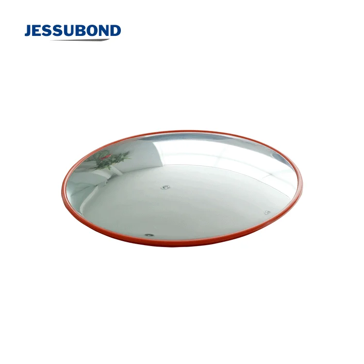 PC Material Unbreakable Viewing Blind Spot Indoor 60CM Public  Garage wall Mirrors Convex