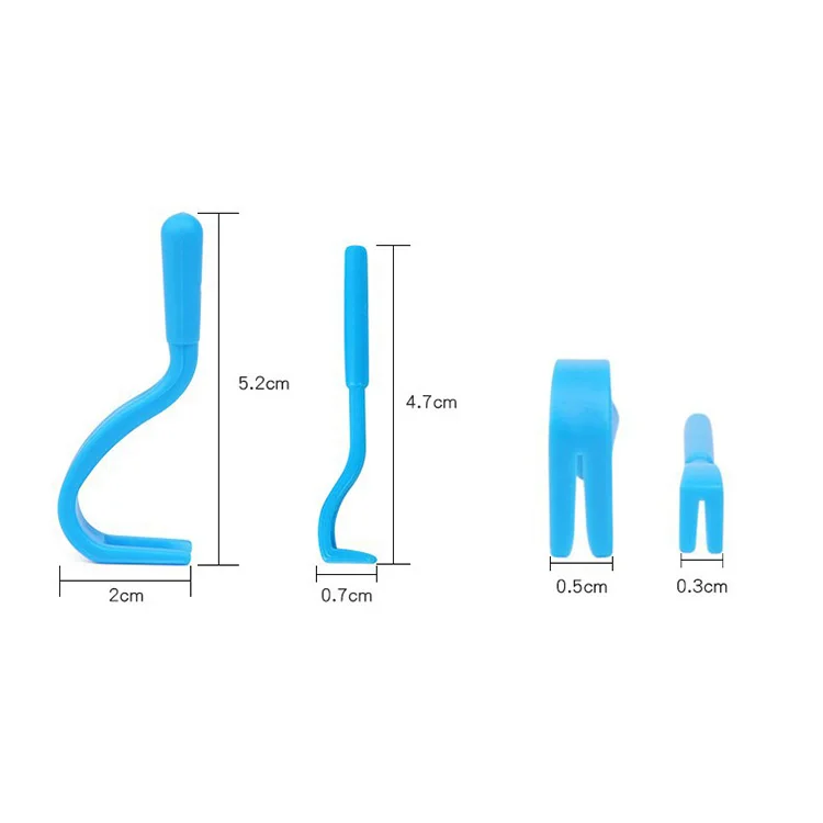 Pet tick removal tool Plastic flea and tick tweezer for Cats and Dogs