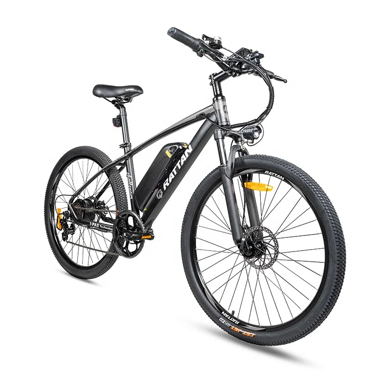 Распродажа Бесплатная доставка EUR550! Дропшиппинг ротанга 26 дюйм 350 Вт ретро Электрический дорожный велосипед Электрический горный велосипед/электрический велосипед