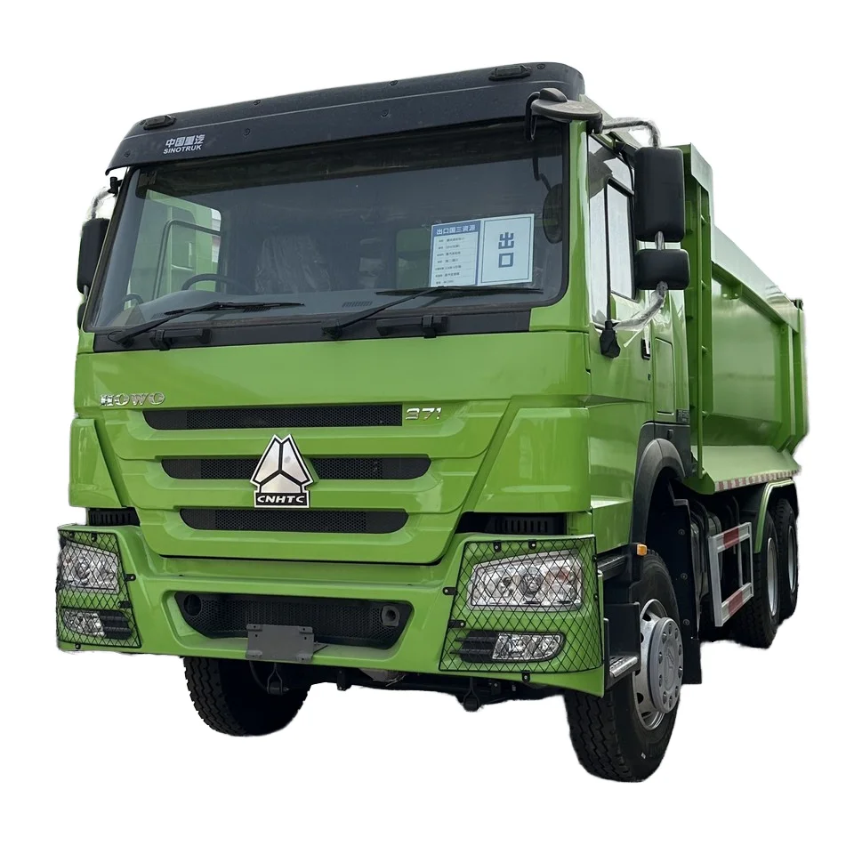 Sinotruk Howo 6X4 371 Heavy Right Hand Drive Manual Dump Truck 400HP Weichai Engine Euro 2 50T Load Capacity 30T Gross Used