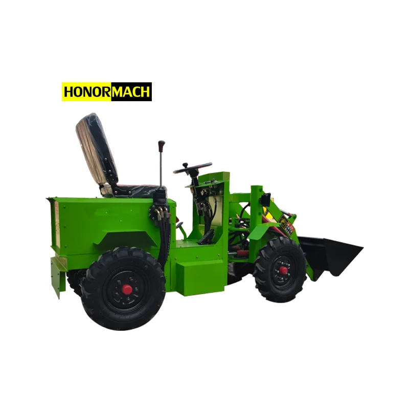 Cheap Drive Mini Electric Loader Crawler Wheel  Loader for Sale