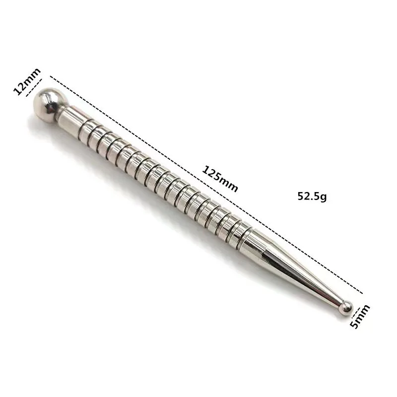 Wholesale Eye Stainless Steel Acupoint Pen Copper Ear Facial Meridians Probe Needle Pen Plantar Point Massage Reflexology Stick