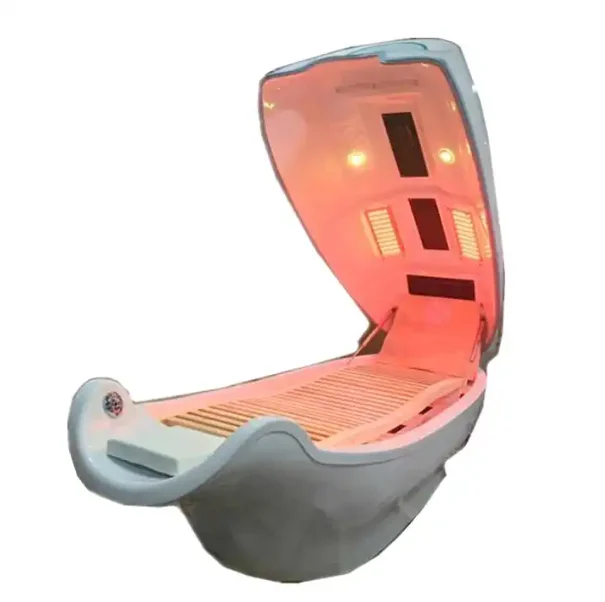 Infrared Sliming Spa Capsule With Led + Music Dry Spa Sauna With Led Light (With 2pcs Led Pads)