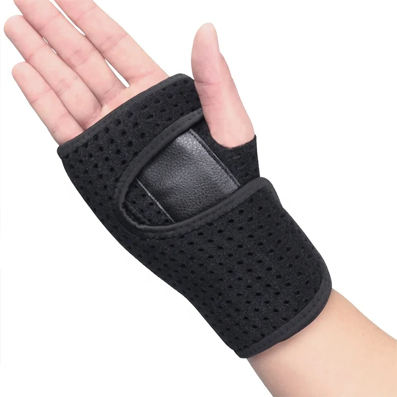 
Adjustable Wrist Straps Gym Wrist Wraps Neoprene Wrist Brace Support With Support Steel 