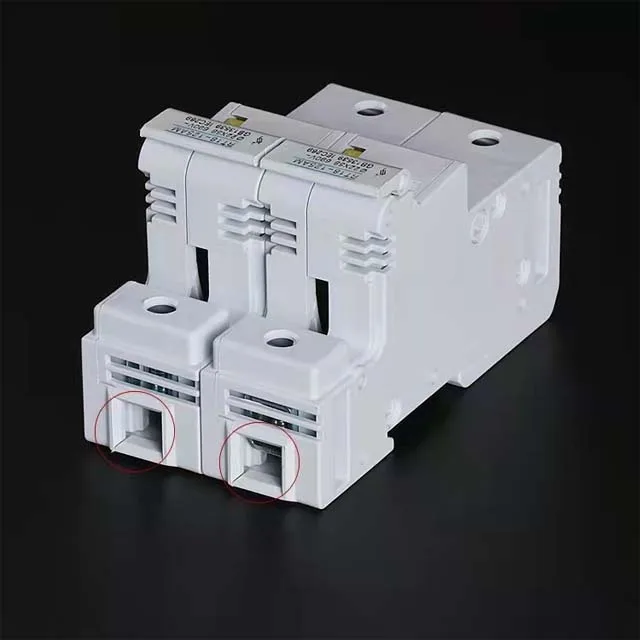 Factory direct selling hot-selling domestic fuse base RT18-125XAM 1P ceramic fuse R017 base 22X58