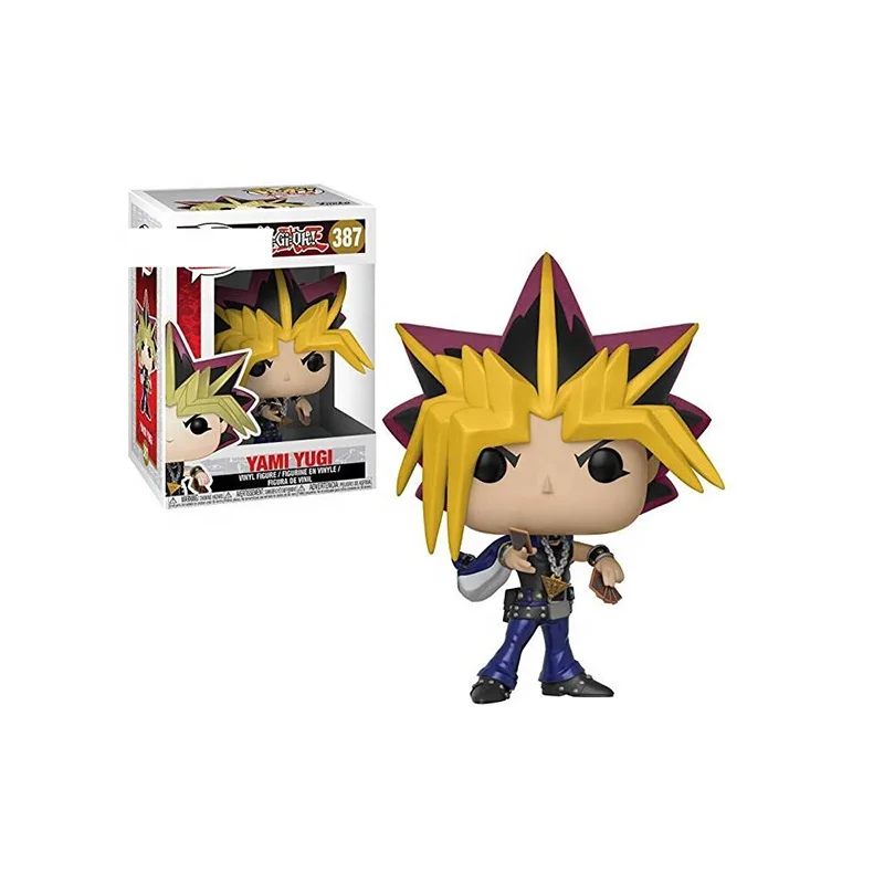  Funko pop YU GI OH! Фигурка YAMI YUGI 387 # игрушки виниловые милые коллекционные модели куклы подарок настольные украшения оптовая