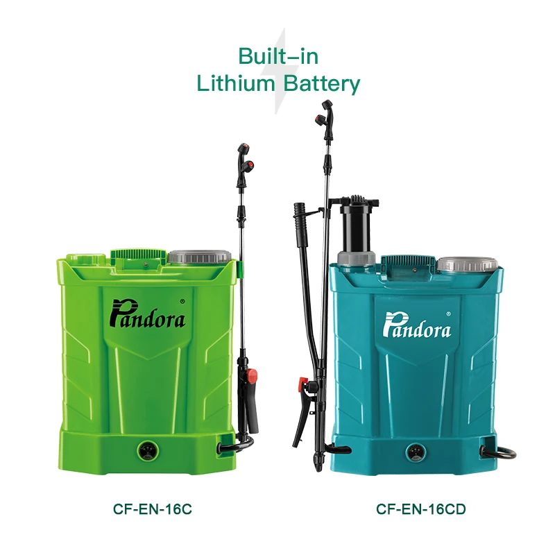 China 16L Battery Operated Knapsack Electric Power Sprayer 20L Garden Sprayer Steel PE Material Water Pumping Agricultural Use