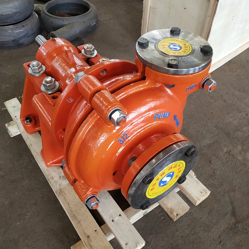 High Quality  Horizontal Mining Slurry Pump Impeller Sand For Heavy Duties Application